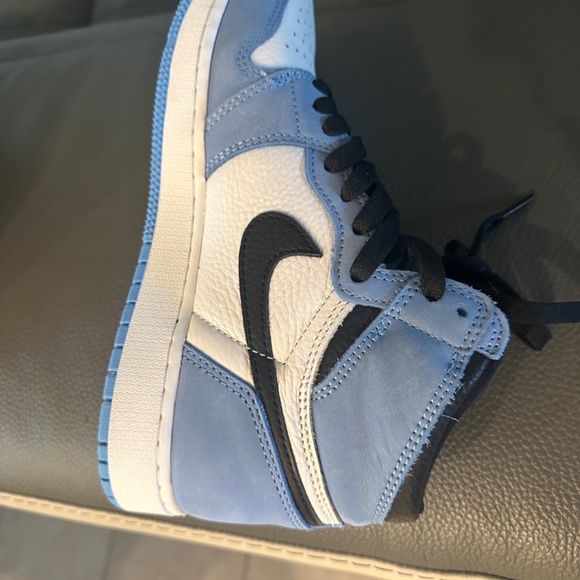 Air Jordan 1 retro high OG white/black/ university blue size 6.5y - Picture 4 of 7